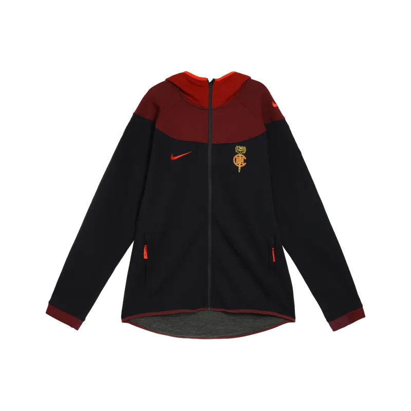 Nike X CLOT NRG GE Hoodie Black/Uni Red/Dark Maroon-0