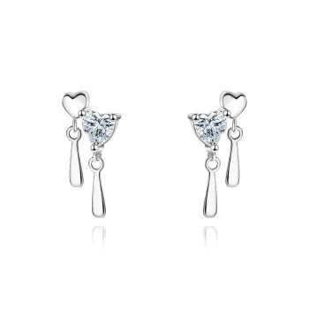 BLANK IN BLANK 999 Fine Silver Stud Earrings Women's