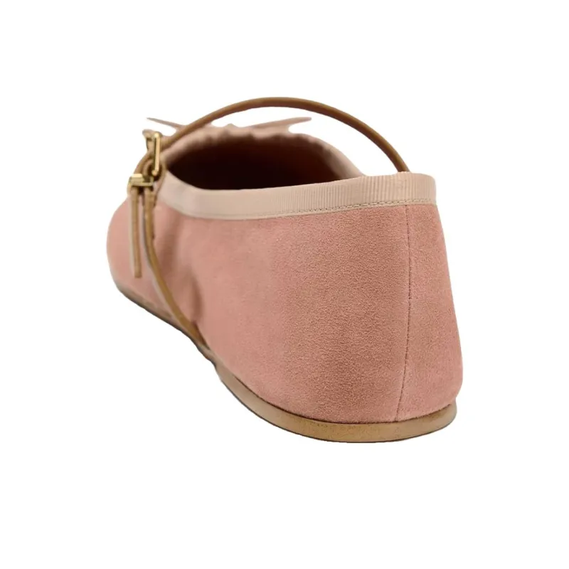 ZARA Casual Single Shoes Women's Rose Red-4