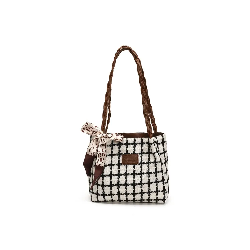 Yalu Woolen Shoulder Bag Tubas Women's Multicolor-1