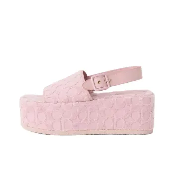 COACH Noelle Strap Sandals 7cm Women's Pink