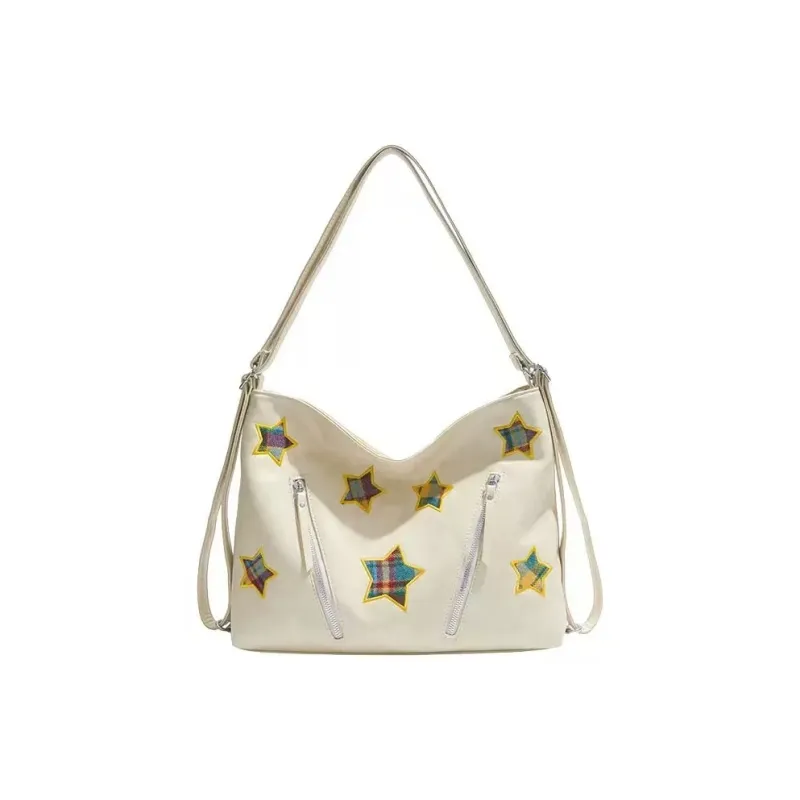 TTaG．baG PU Backpack Regular Women's Green/Blue/Black/White-10