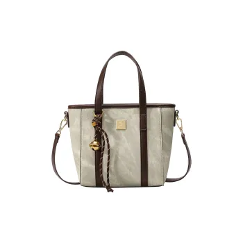 H YXIANG Microfiber Synthetic Leather Handbag Women's Green