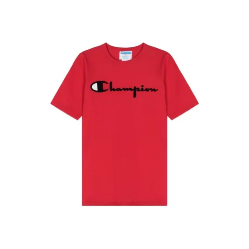 Champion T Shirt US Version Unisex Red