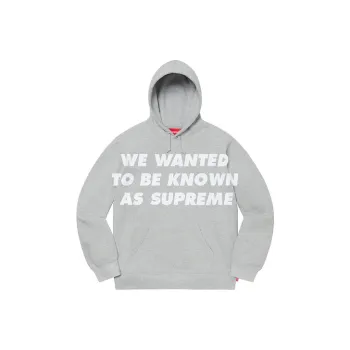 Supreme Known As Hooded Sweatshirt