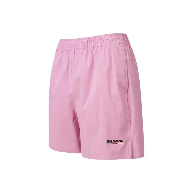 SALOMON Casual Shorts Unisex Pink-2