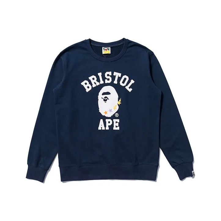 A BATHING APE X F.C.R.B. College Crewneck-0