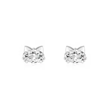 Jin Ruibang Colored Glaze Stud Earrings Women's