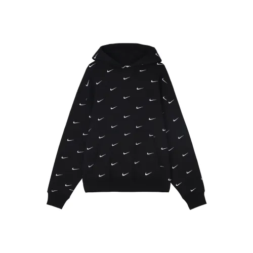 Nike All Over Swoosh Logo Hoodie