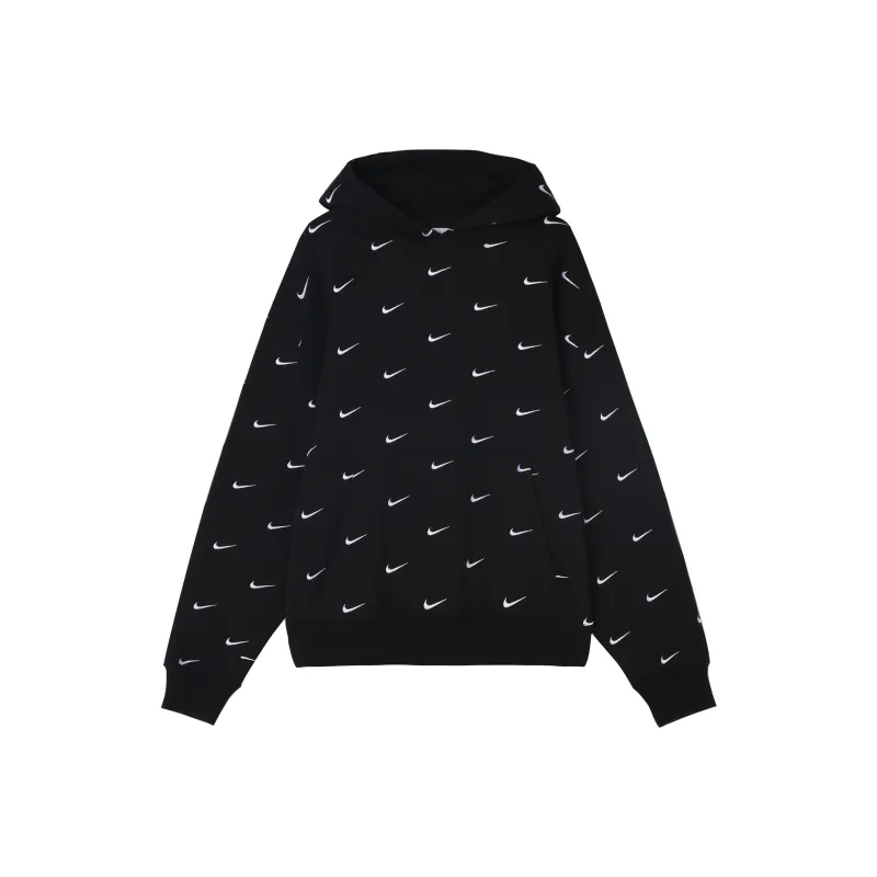 Nike All Over Swoosh Logo Hoodie-0