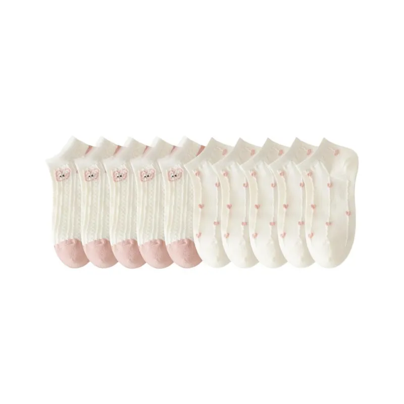 Cotton Gene Ankle Socks Women's 10 Pack-30