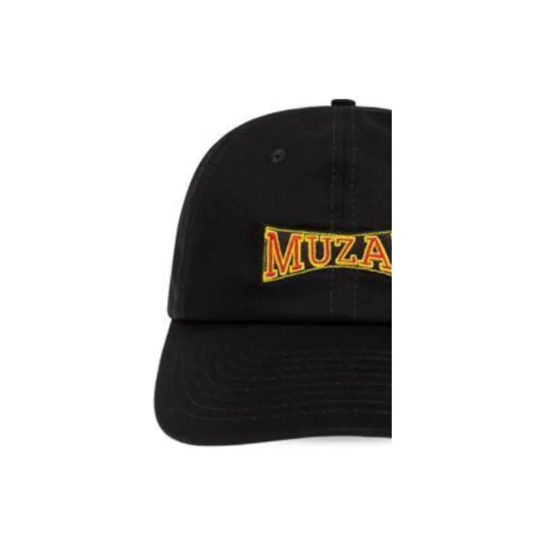 BALLY X Dj Leo Mas Muzak Embroidery Curved Peak Cap-1