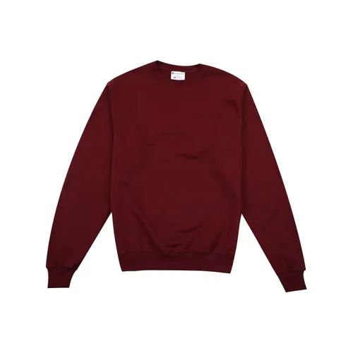 Champion Sweatshirt US Version Unisex Burgundy