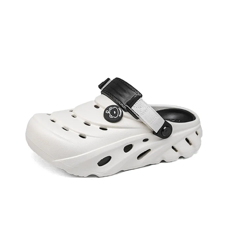 Wooden Rabbit Clogs Men-5