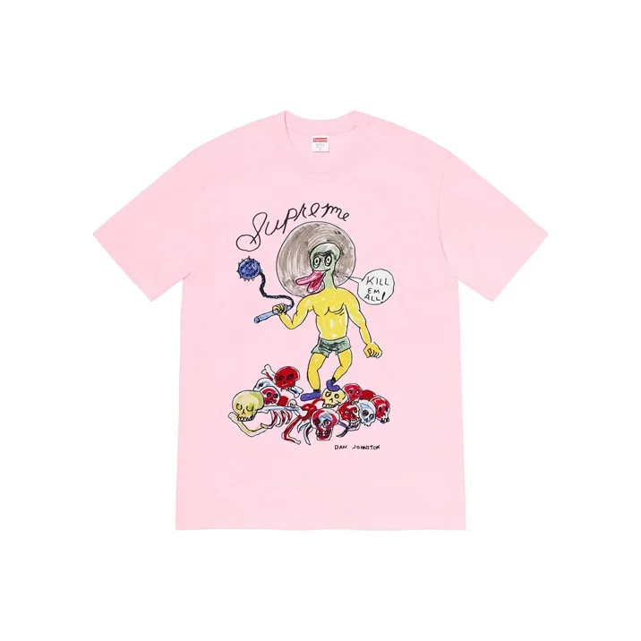 Supreme Daniel Johnston Kill Em All Tee-3