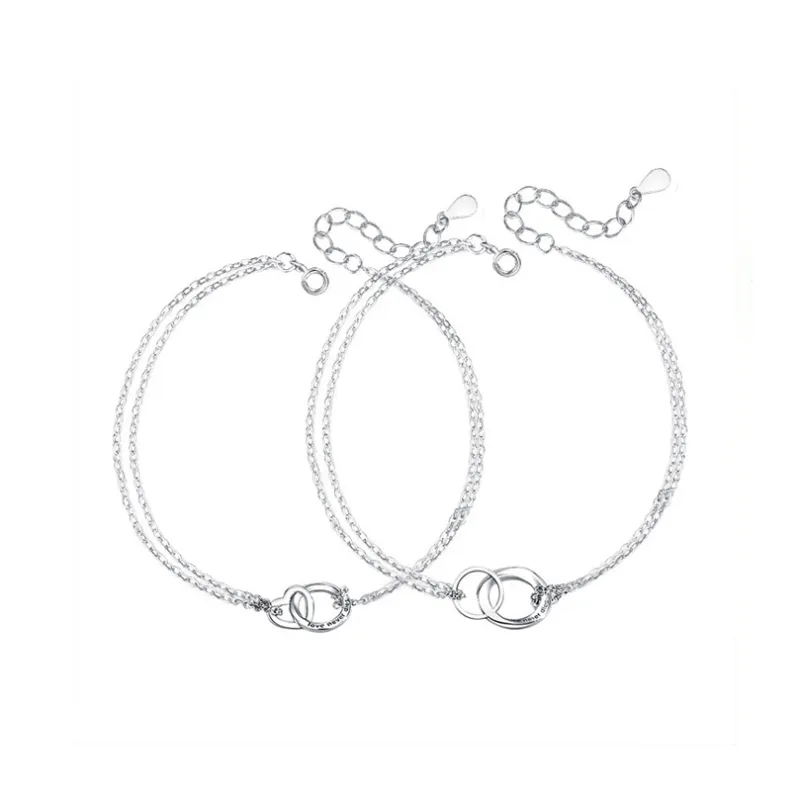 P&N S925 Silver Bracelets Unisex-0