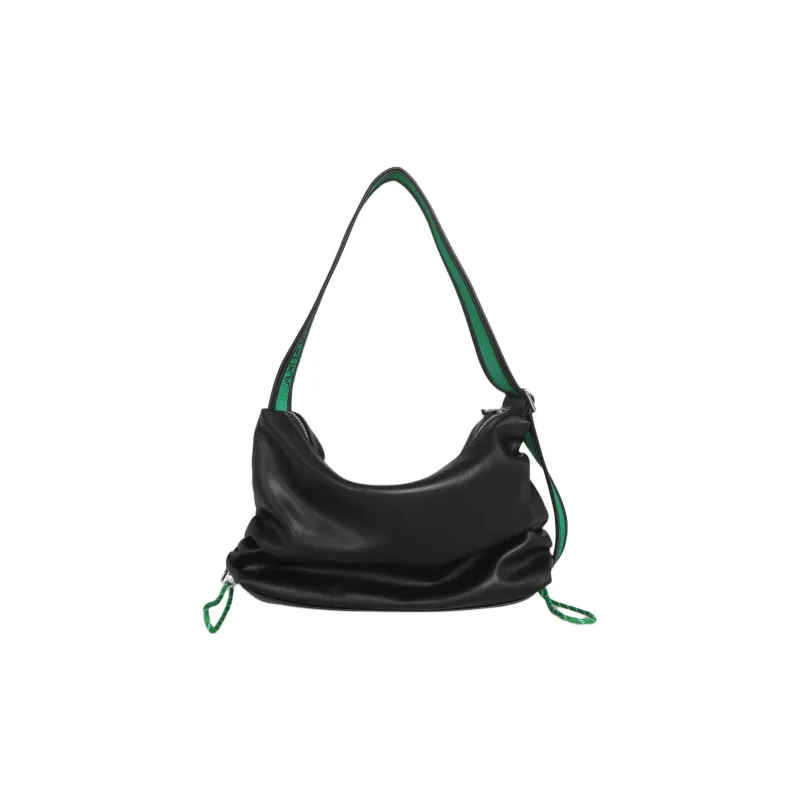 Kikawa Card Synthetic Leather Tote Bag, Shopping Bag, Crossbody Bag, Shoulder Bag Medium Size Women's Black-3