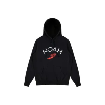 NOAH Winged Foot Embroidered Hoodie