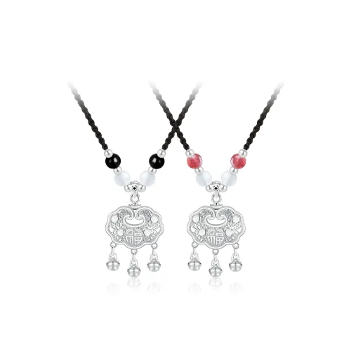 Love Link 999 Fine Silver Necklaces Unisex