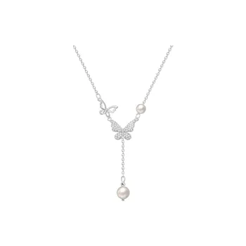 PUTUOSHANWENCHUANG S925 Silver Necklaces Women's
