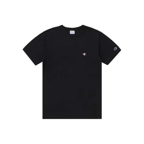 Champion T Shirt Unisex Black Japan Version