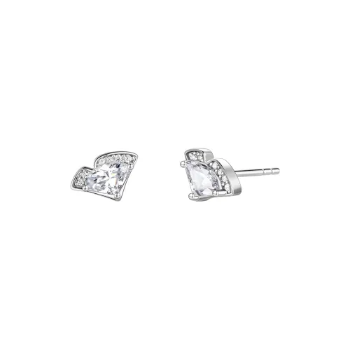 FANCI S925 Silver Stud Earrings Women's
