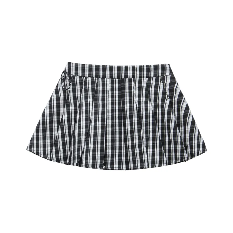 JASONWOOD Casual Short Skirts Women's Black-1