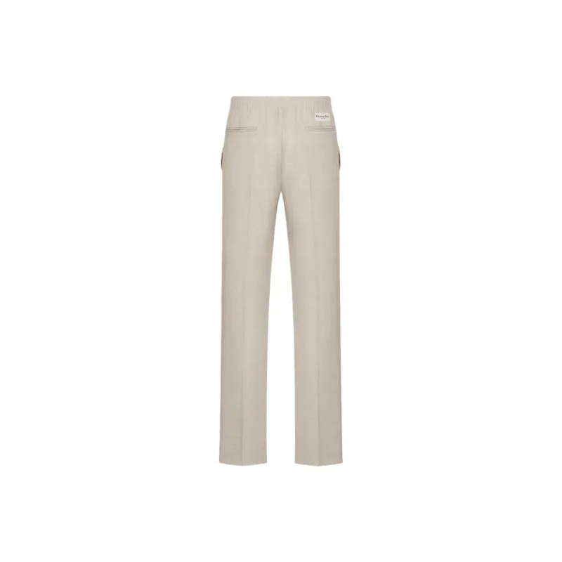 DIOR SS25 Summer Men's Clothing Collection Casual Pants Men's Gray-1