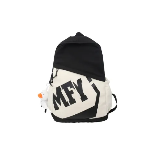 Yalu Nylon Backpack Regular Unisex Pink Black Blue Green