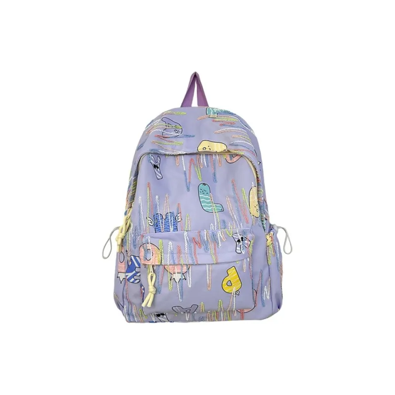 PINK·LAND Nylon Backpack Women's Multicolor-21