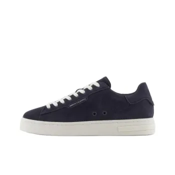 ARMANI EXCHANGEAE Low Top Skateboard Shoes Men's Marine Blue