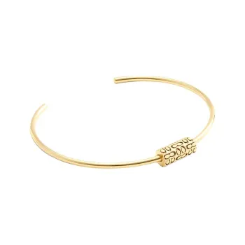 COACH Brass Plated, Cubic Zircon Bangles Women's Gold