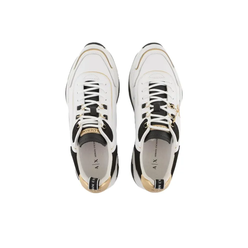 ARMANI EXCHANGEAE Low Top Casual Shoes Women's White-1