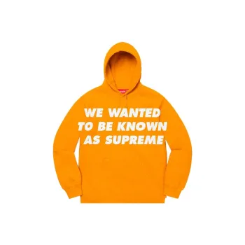 Supreme Known As Hooded Sweatshirt