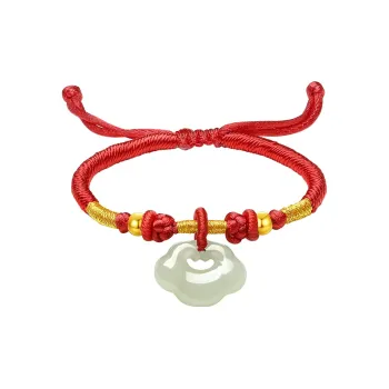 ZHOU LIU FU Hetian Jade Bracelets Green Jade Kids'