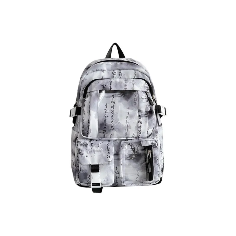 PINK·LAND Nylon Backpack Unisex Multicolor-0