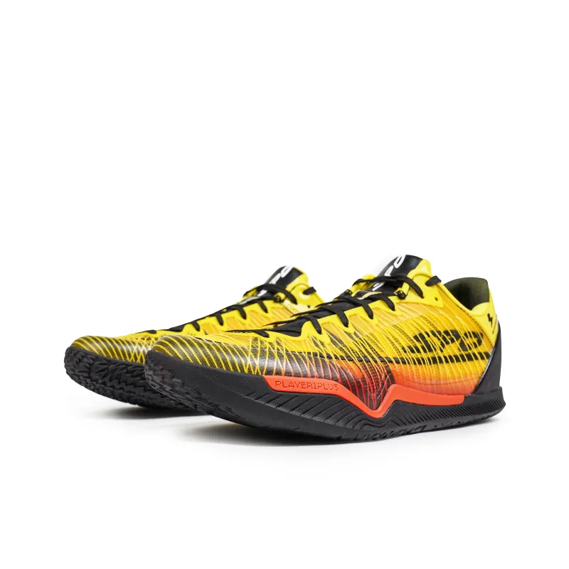 Serious Player Only Player 1 Cushioned Slip Resistant Abrasion Resistant Low Top Basketball Shoes Men's Bumblebee-1
