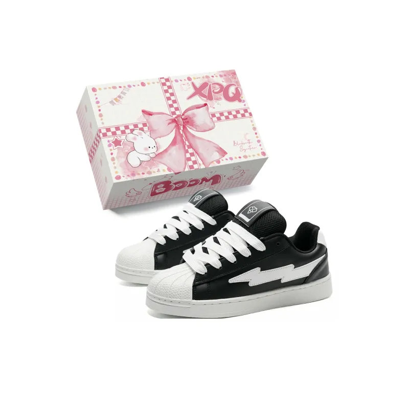 XPQ Wrapping Wear Resistant And Non Slip Low Top Skateboard Shoes Unisex-11