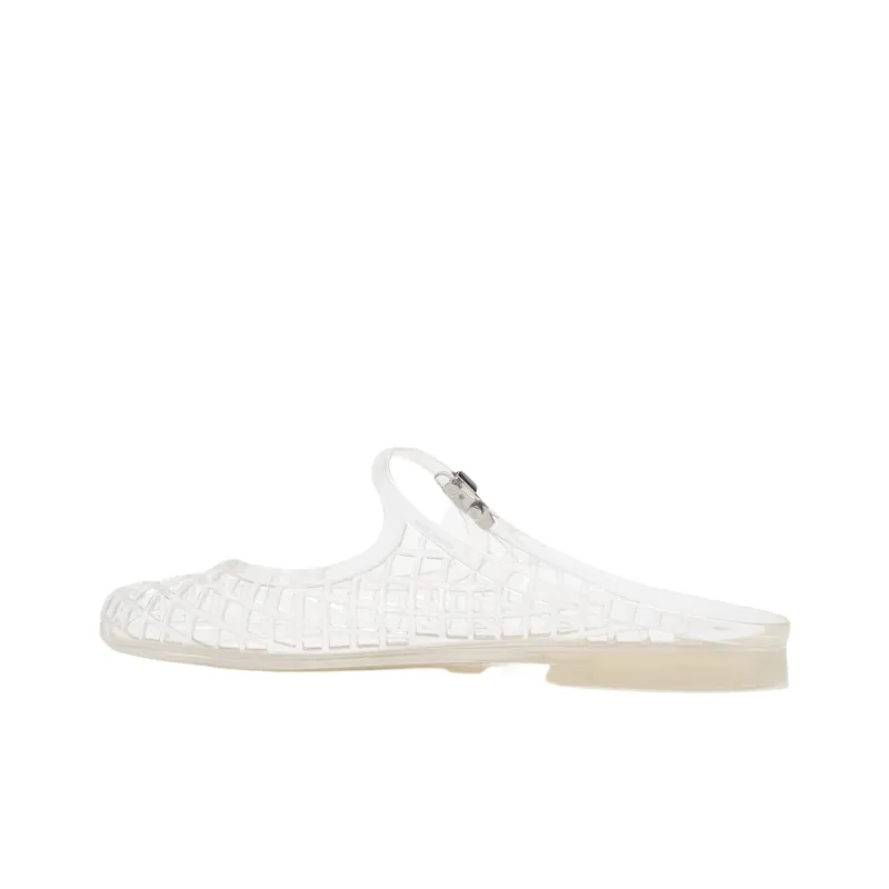 TORY BURCH Slip Resistant Closed Toe Slippers Women's White-2