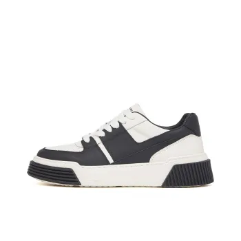 VICKI BROWN Low Top Skateboard Shoes Men's White Black