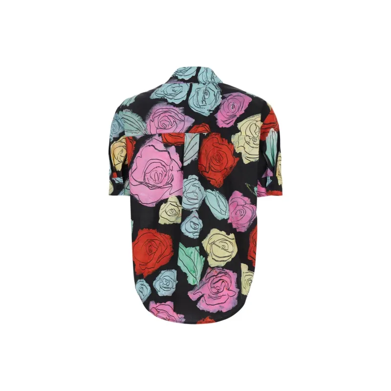 MARNI All Over Rose Printed Shirt-1