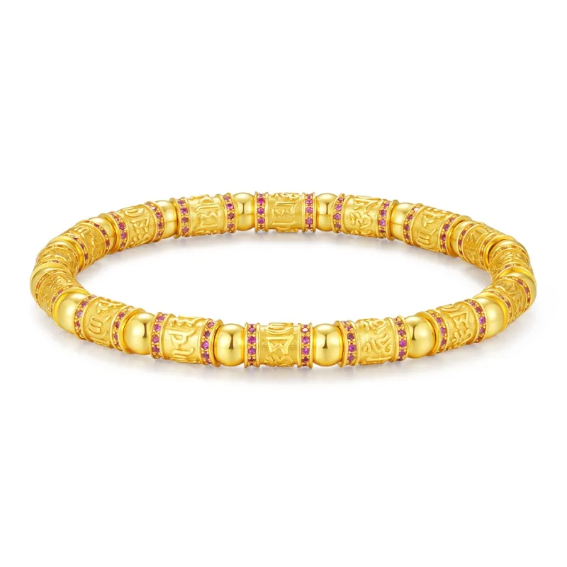 MITHAOL KUSC S925 Silver 18K Gold Electroplated Bracelets Women's-0