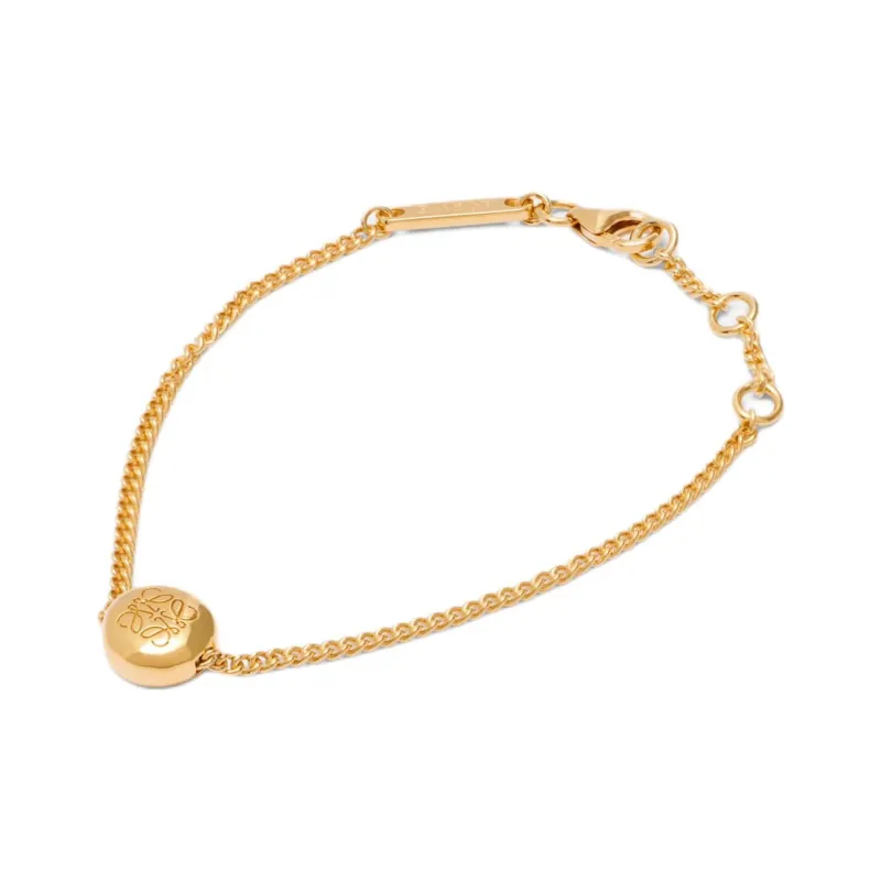 LOEWE Sterling Silver Bracelets Unisex Gold-0