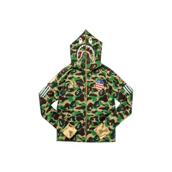 A BATHING APE X Adidas SB Shark Hoodie