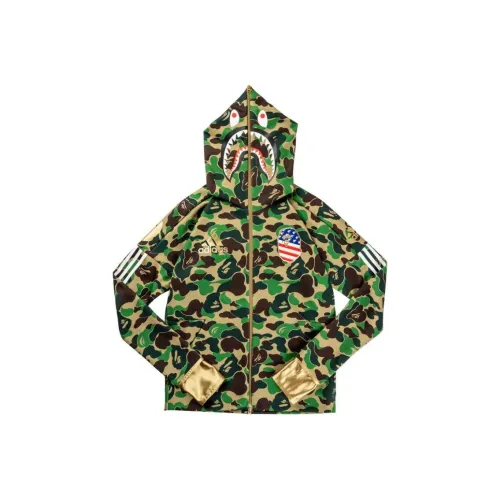 A BATHING APE X Adidas SB Shark Hoodie