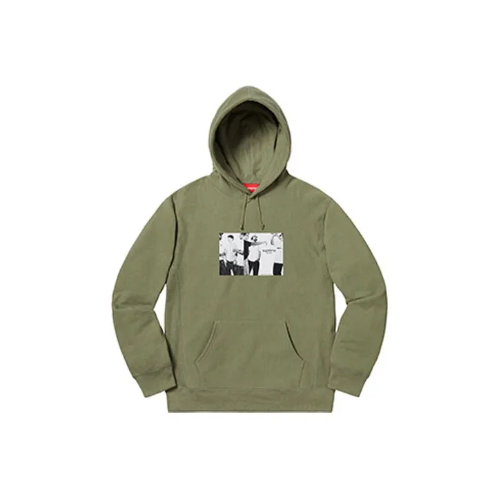 Supreme Classic Ad Hooded Sweatshirt-0