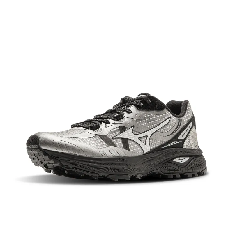 Mizuno Racer ADV Slip Resistant Low Top Running Shoes Unisex Silver-1
