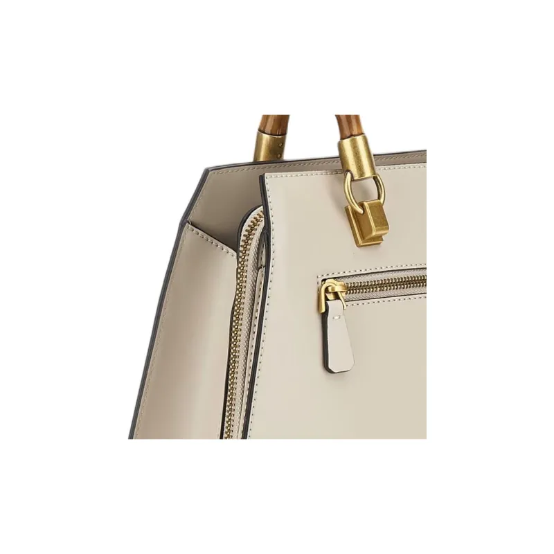 GUESS Polyurethane Handbag Women's Cream-4