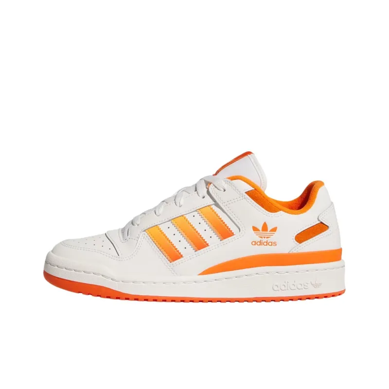 Adidas Originals Forum Low Cl White Real Gold Orange-0