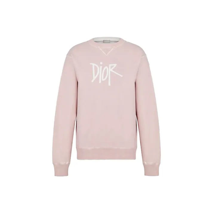 DIOR X Shawn Stussy Bee Garment Dyed Sweatshirt-0